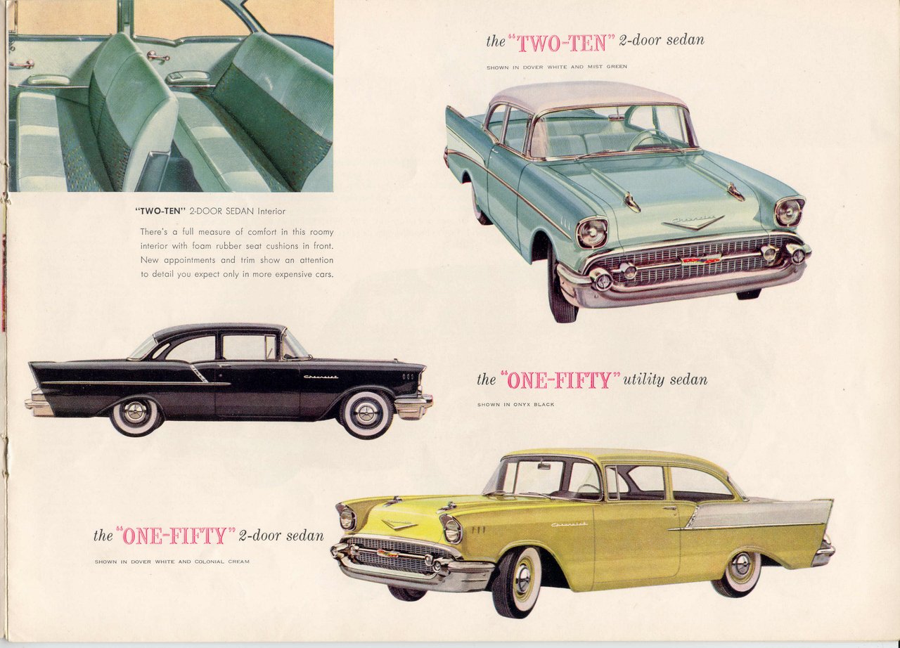 1957 Chevrolet Canadian Brochure Page 8